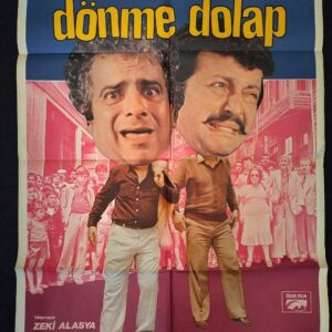 S2960 Sahhaf Net Sinema Afişi DÖNME DOLAP Efemera