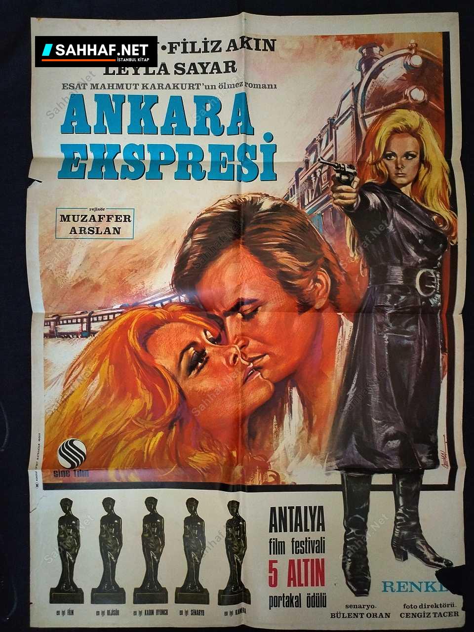 ANKARA EKSPRESİ - Sinema Afişi 338 S2962 Sahhaf Net Sinema Afisi ANKARA EKSPRESI Efemera ANKARA EKSPRESİ - Sinema Afişi