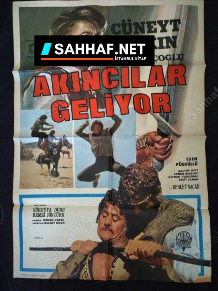 AKINCILAR GELİYOR – Sinema Afişi - Sahhaf.Net