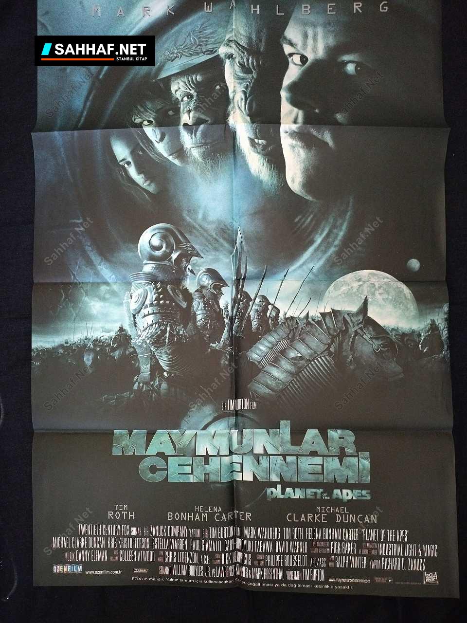 MAYMUNLAR CEHENNEMİ - Sinema Afişi 330 S2968 Sahhaf Net Sinema Afisi MAYMUNLAR CEHENNEMI Efemera MAYMUNLAR CEHENNEMİ - Sinema Afişi