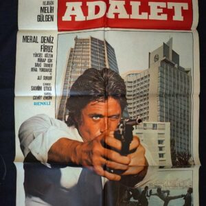 S2969 Sahhaf Net Sinema Afişi ADALET Efemera