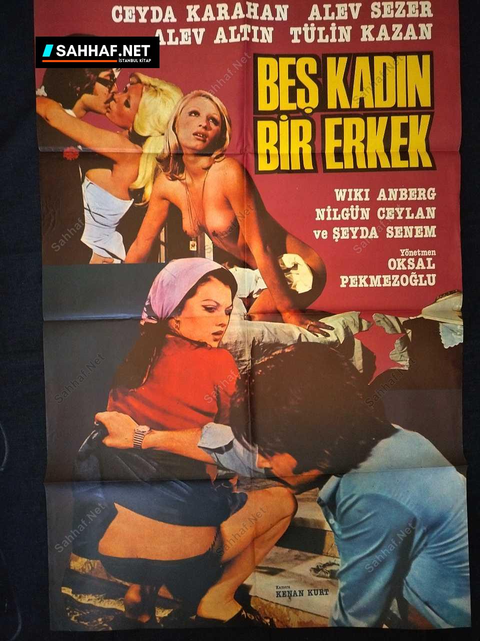BEŞ KADIN BİR ERKEK - Sinema Afişi 1 BEŞ KADIN BİR ERKEK - Sinema Afişi