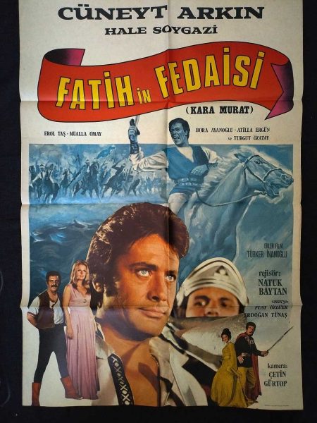 FATİH'İN FEDAİSİ KARA MURAT - Sinema Afişi 58 FATİH’İN FEDAİSİ KARA MURAT – Sinema Afişi