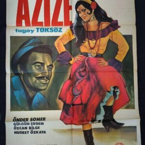 S2975 Sahhaf Net Sinema Afişi AZİZE Efemera