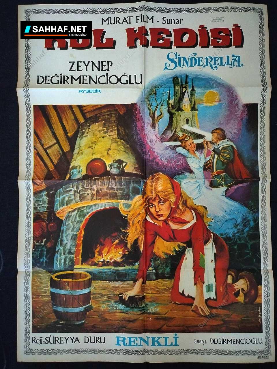 KÜLKEDİSİ SİNDERELLA - Sinema Afişi 290 S2978 Sahhaf Net Sinema Afisi KULKEDISI SINDERELLA Efemera KÜLKEDİSİ SİNDERELLA - Sinema Afişi