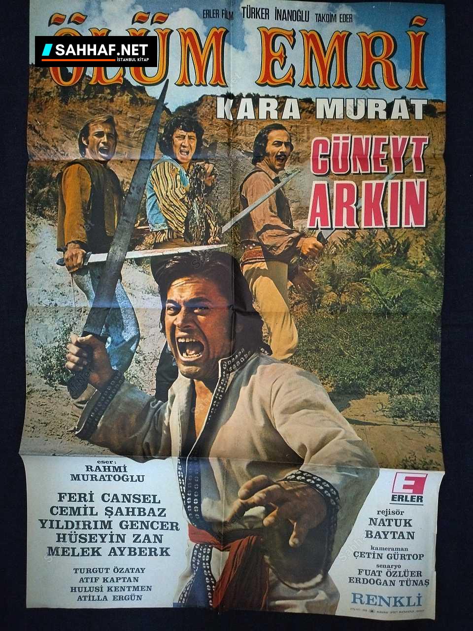 ÖLÜM EMRİ - Sinema Afişi 362 S2982 Sahhaf Net Sinema Afisi OLUM EMRI Efemera ÖLÜM EMRİ - Sinema Afişi