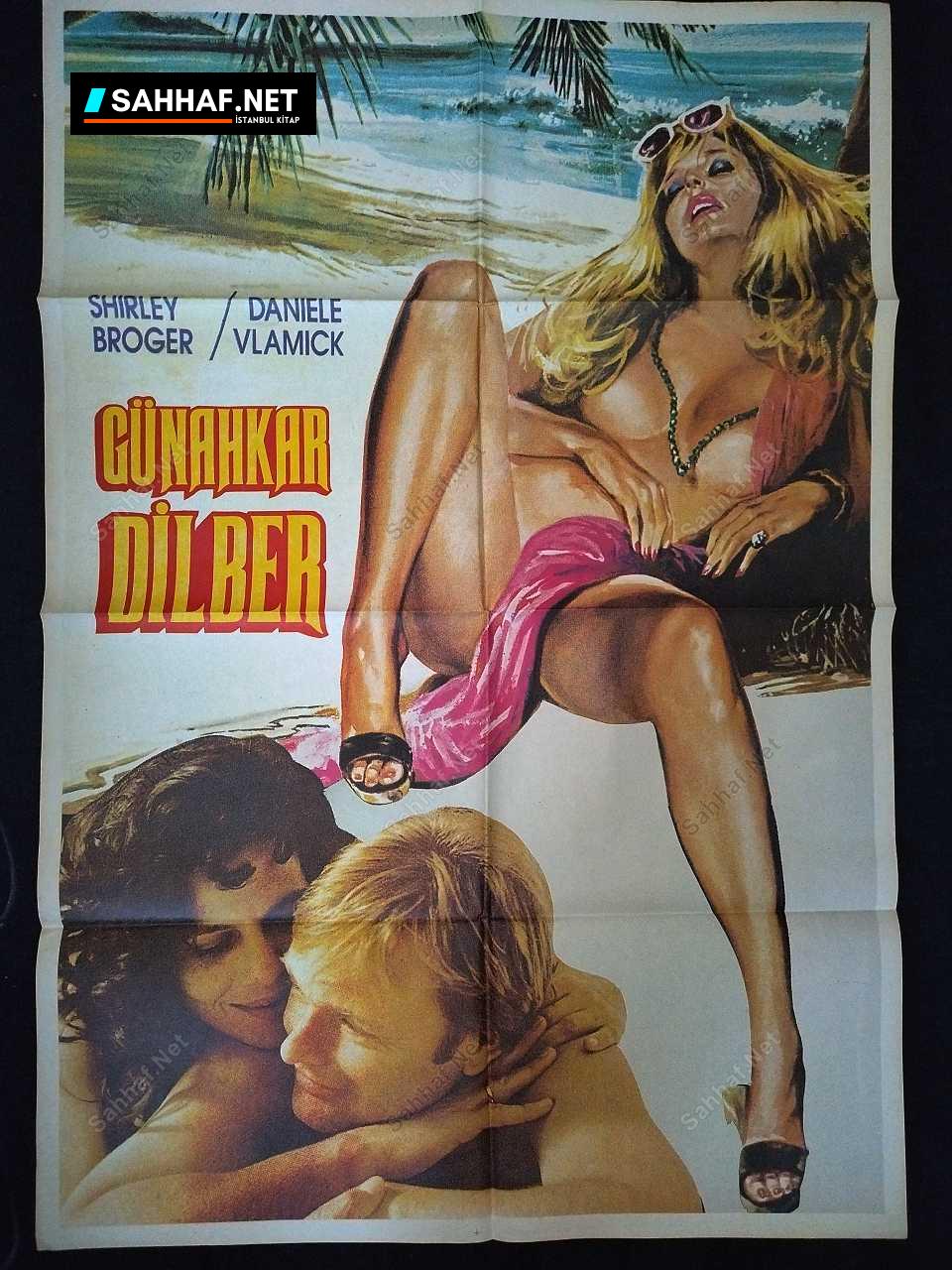 GÜNAHKAR DİLBER - Sinema Afişi 370 S2984 Sahhaf Net Sinema Afisi GUNAHKAR DILBER Efemera GÜNAHKAR DİLBER - Sinema Afişi