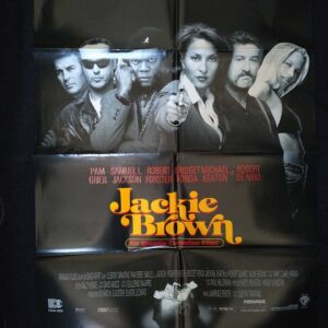 S2986 Sahhaf Net Sinema Afişi JACKİE BROWN Efemera