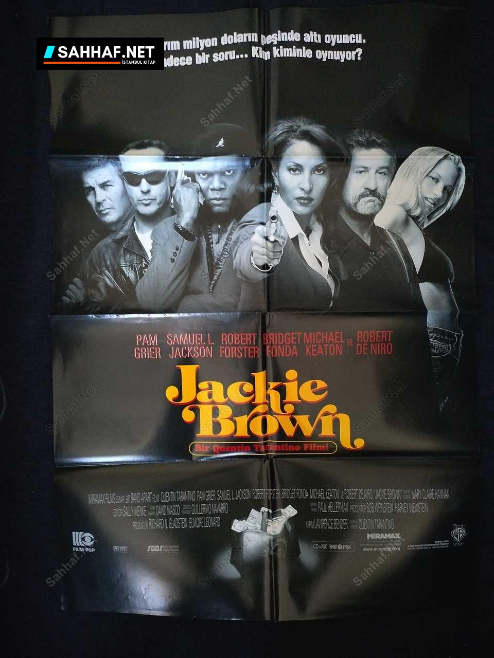 JACKİE BROWN - Sinema Afişi 290 S2986 Sahhaf Net Sinema Afisi JACKIE BROWN Efemera JACKİE BROWN - Sinema Afişi