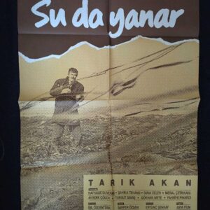 S2987 Sahhaf Net Sinema Afişi SU DA YANAR Efemera