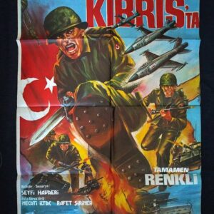 S2990 Sahhaf Net Sinema Afişi ZAFER KARTALLARI KIBRIS'TA Efemera