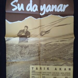 S2992 Sahhaf Net Sinema Afişi SU DA YANAR Efemera