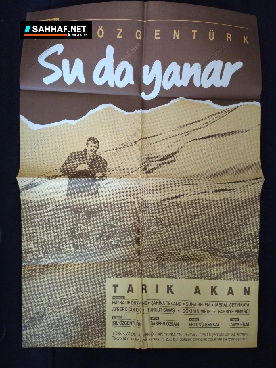 SU DA YANAR - Sinema Afişi 354 S2992 Sahhaf Net Sinema Afisi SU DA YANAR Efemera SU DA YANAR - Sinema Afişi