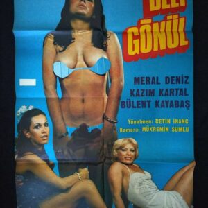 S2999 Sahhaf Net Sinema Afişi DELİ GÖNÜL Efemera