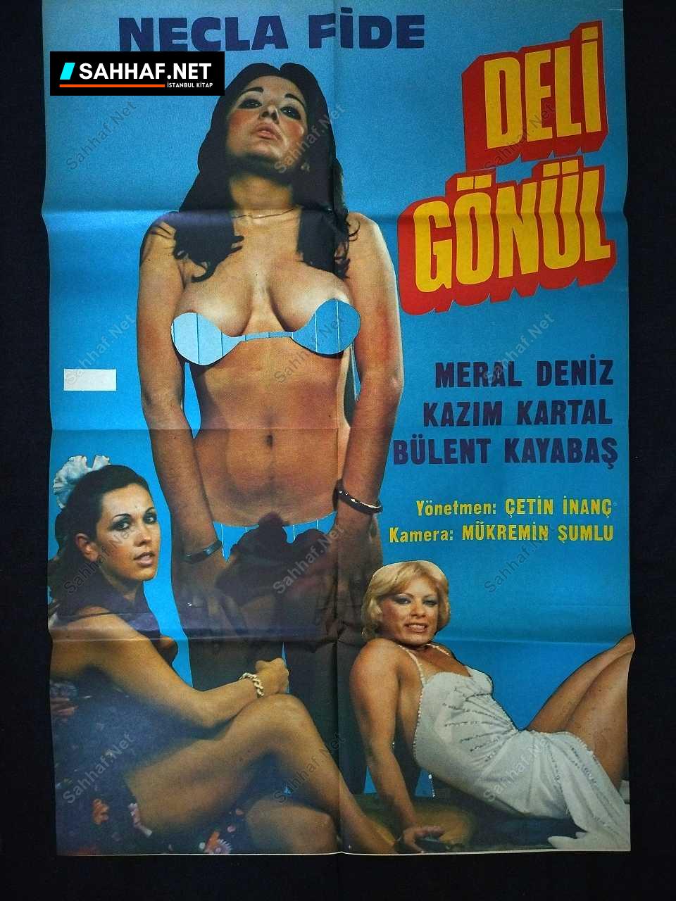 DELİ GÖNÜL - Sinema Afişi 322 S2999 Sahhaf Net Sinema Afisi DELI GONUL Efemera DELİ GÖNÜL - Sinema Afişi
