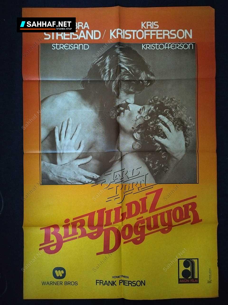 BİR YILDIZ DOĞUYOR - Sinema Afişi 370 S3002 SahhafNet Sinema Afisi BIR YILDIZ DOGUYOR Efemera BİR YILDIZ DOĞUYOR - Sinema Afişi