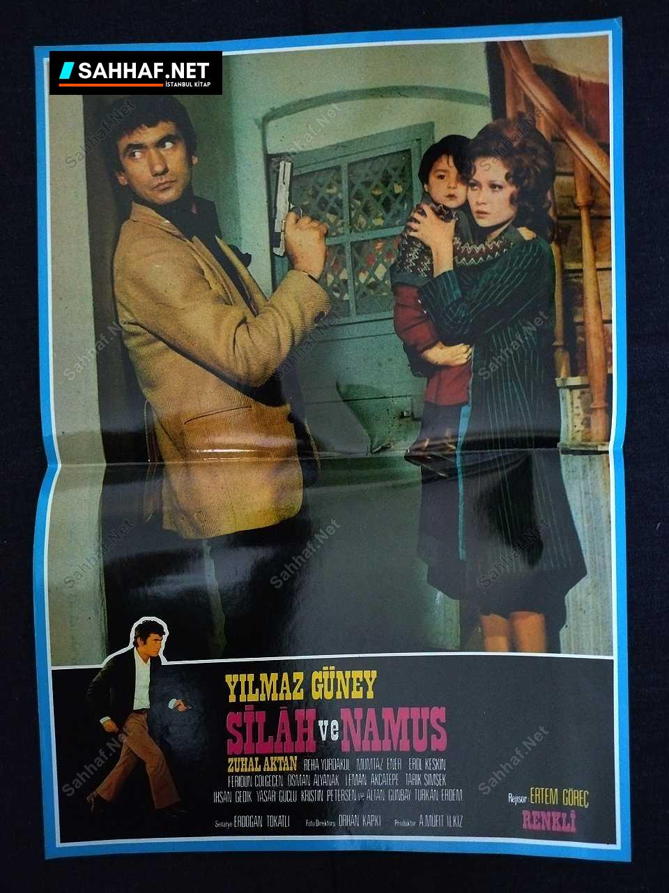 SİLAH VE NAMUS - Sinema Afişi 378 S3004 SahhafNet Sinema Afisi SILAH VE NAMUS Efemera SİLAH VE NAMUS - Sinema Afişi