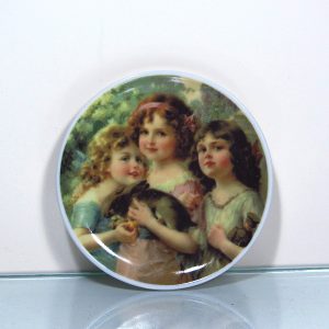 Gloria Porcelain Mini Resimli Tabak 9 Gloria Porcelain Mini Resimli Tabak