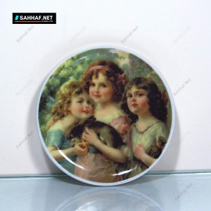 Gloria Porcelain Mini Resimli Tabak 12 Gloria Porcelain Mini Resimli Tabak