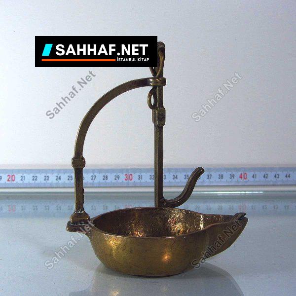 Pirinç Yağ Lambası - Sahhaf.Net