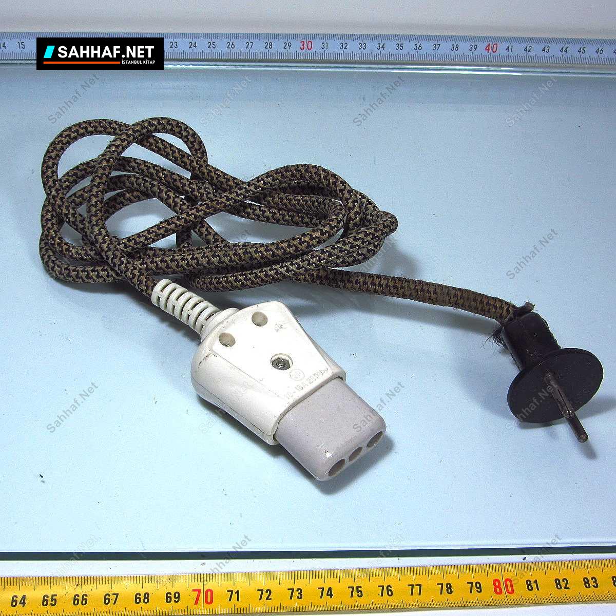 Eski Ütü Fişi 282 n1176 eski utu fisi nadir obje Eski Ütü Fişi