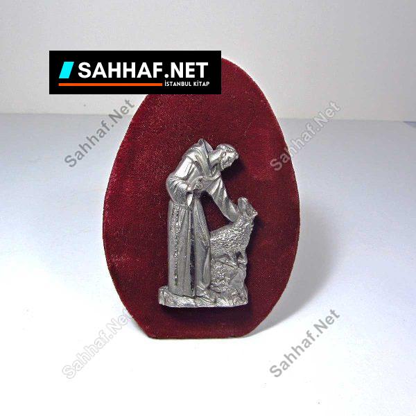 Dini Figür Keşiş ve Koyun - Sahhaf.Net