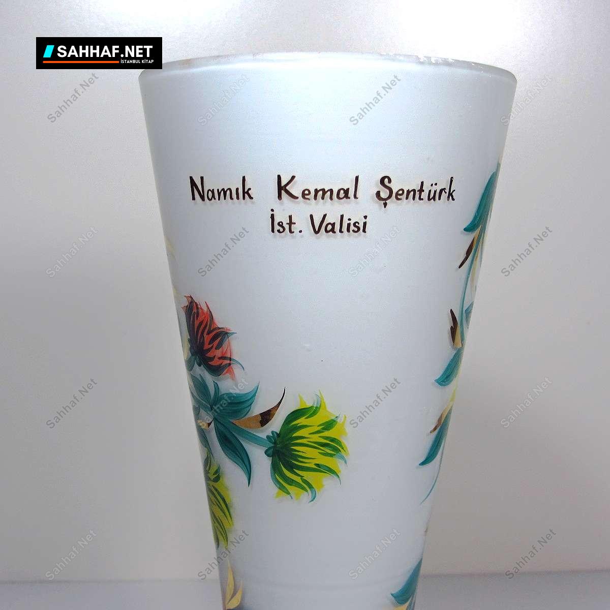 n1353 istanbul valisi kemal senturk hediyesi vazo nadir obje 2