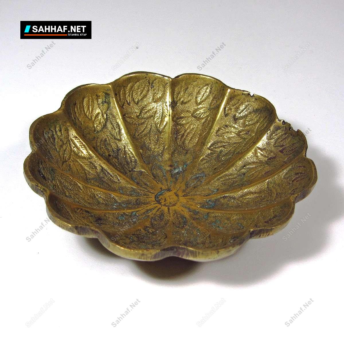 Pirinç Ataşlık 370 n1584 pirinc topluignelik nadir obje Pirinç Ataşlık