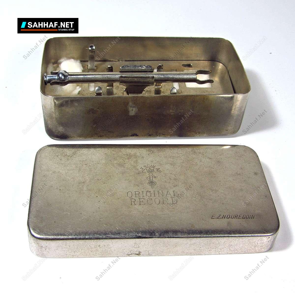 Enjektör Kaynatma Kabı 258 n1908 enjektor kaynatma kabi isme yazili nadir obje Enjektör Kaynatma Kabı