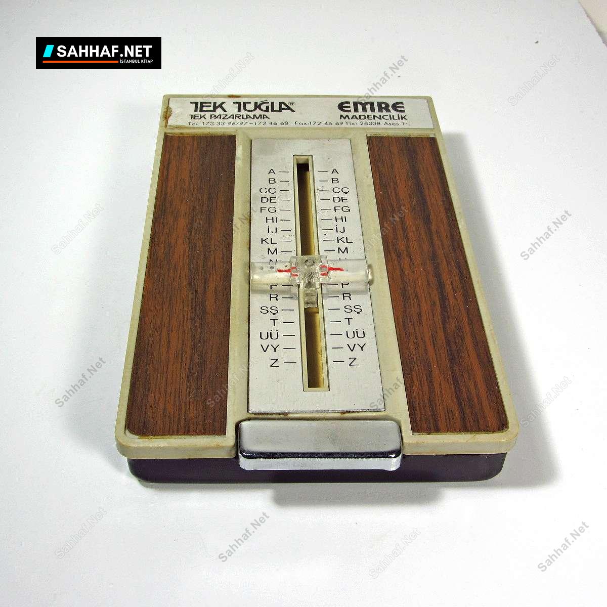 Vintage Telefon Fihristi 1 Vintage Telefon Fihristi