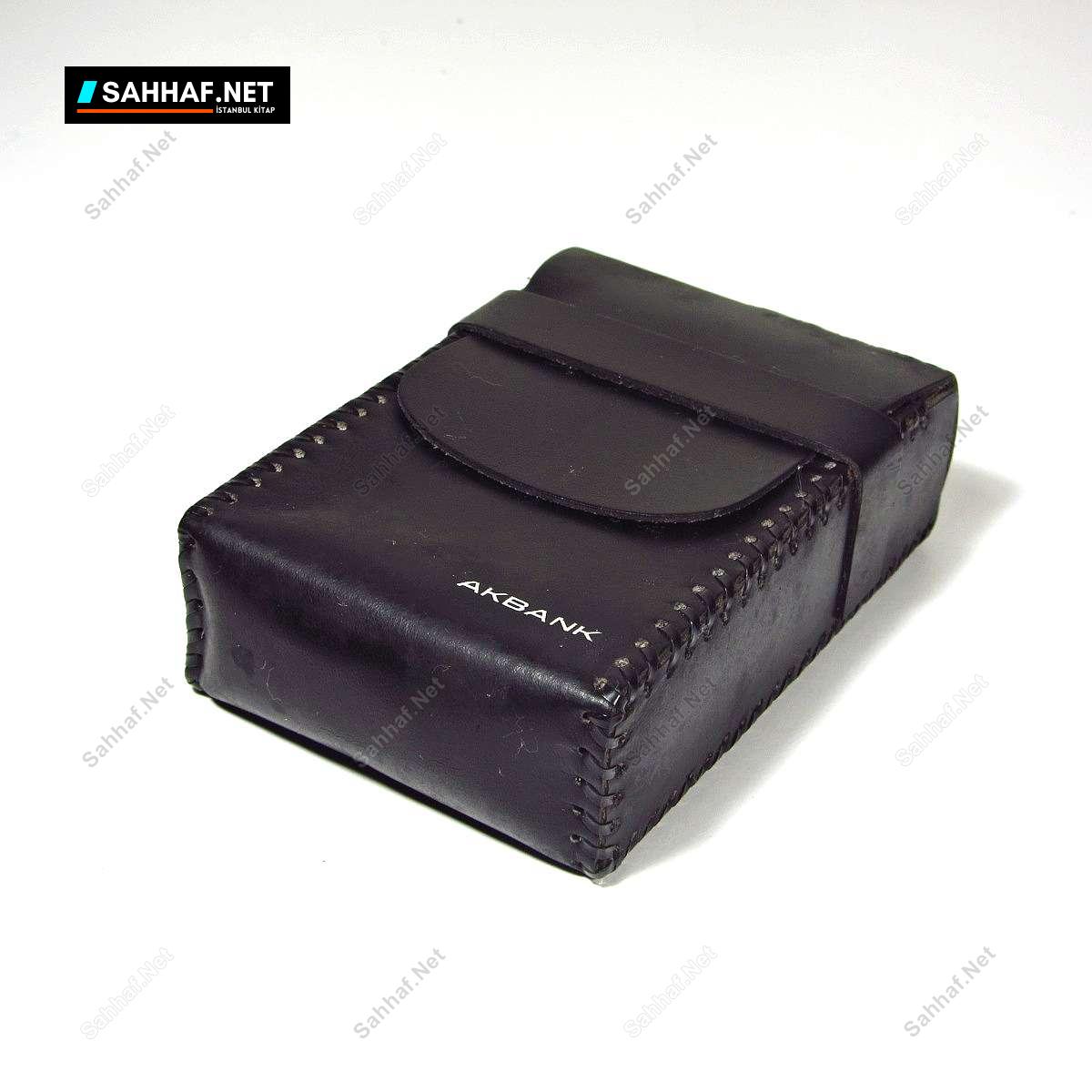 n1998 akbank sigaralik nadir obje