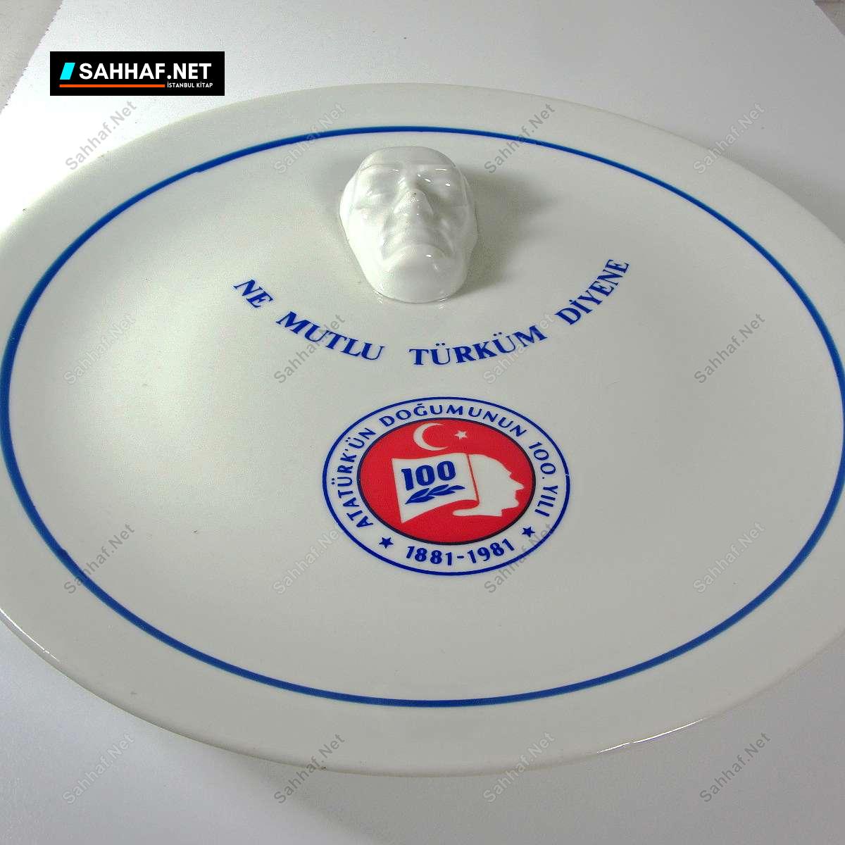 100.Yıl Hatıra Tabak 370 n1999 100.yil hatira tabak nadir obje 2 100.Yıl Hatıra Tabak