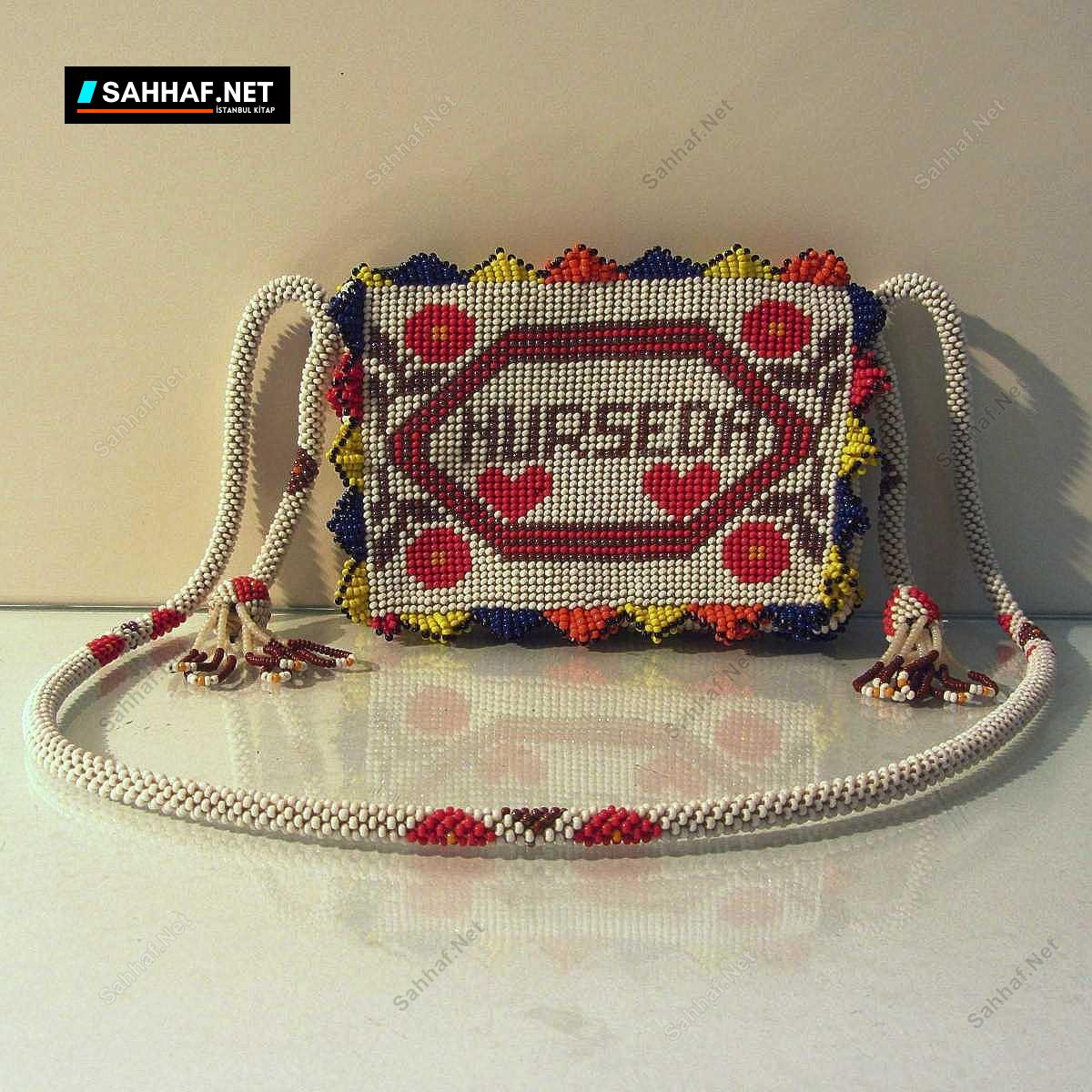 İsme Yazılı Boncuk Cüzdan 2 İsme Yazılı Boncuk Cüzdan - Görsel 2