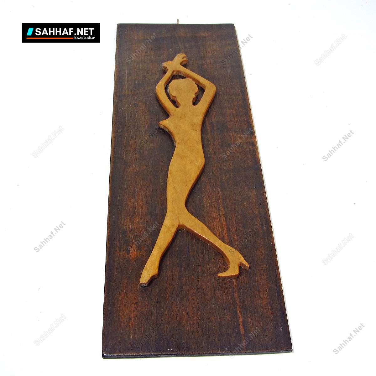 Ahşap Kadın Silüeti 1950'ler 1 Ahşap Kadın Silüeti 1950'ler