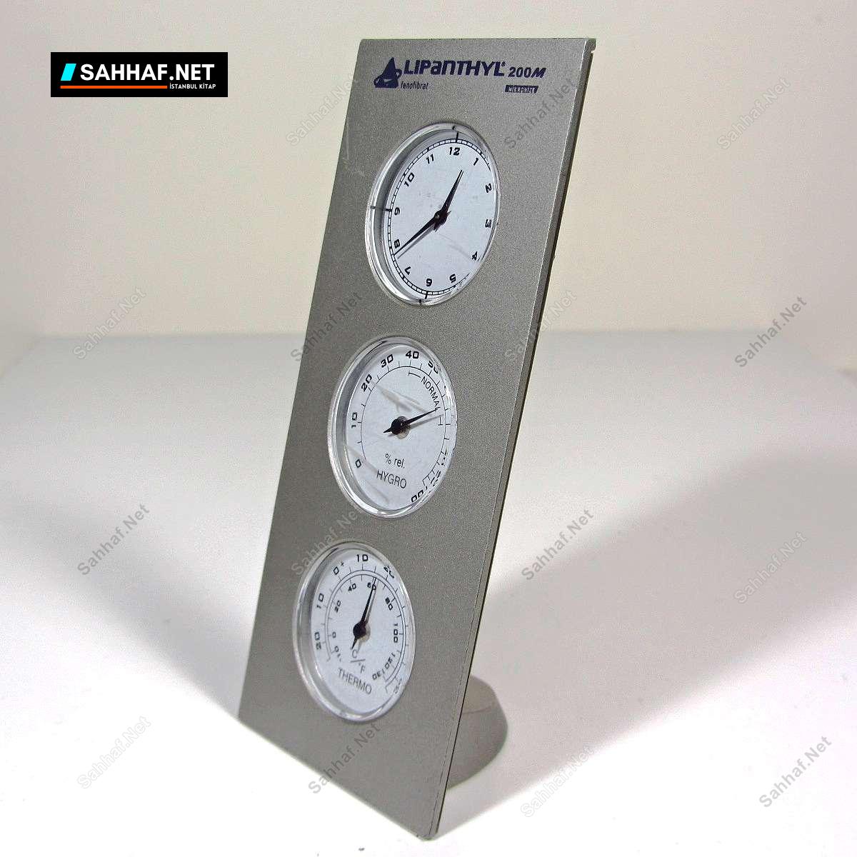 Nemölçer ve Termometreli Saat 1 Nemölçer ve Termometreli Saat