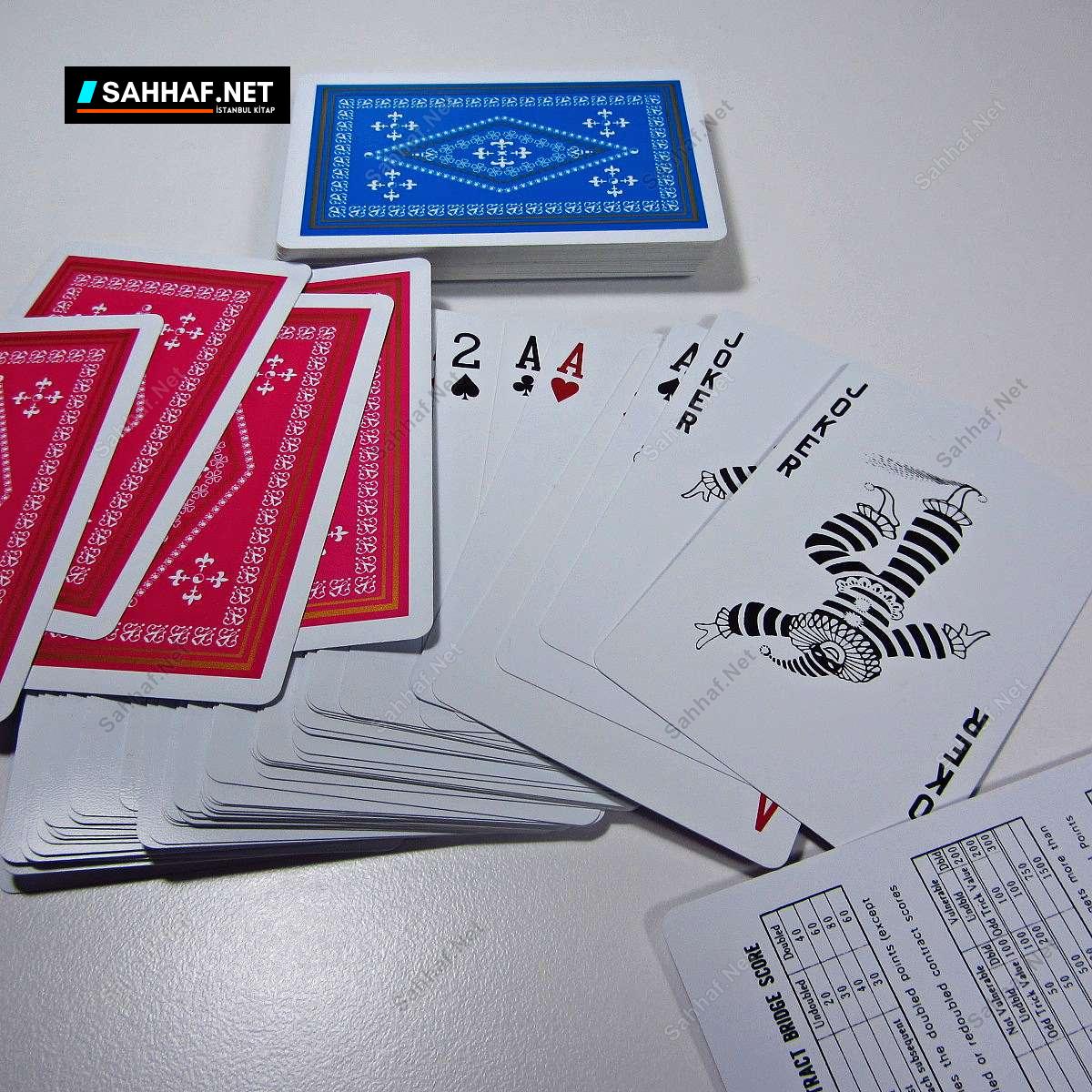 2 Takım Plastik Oyun Kağıdı 1 2 Takım Plastik Oyun Kağıdı