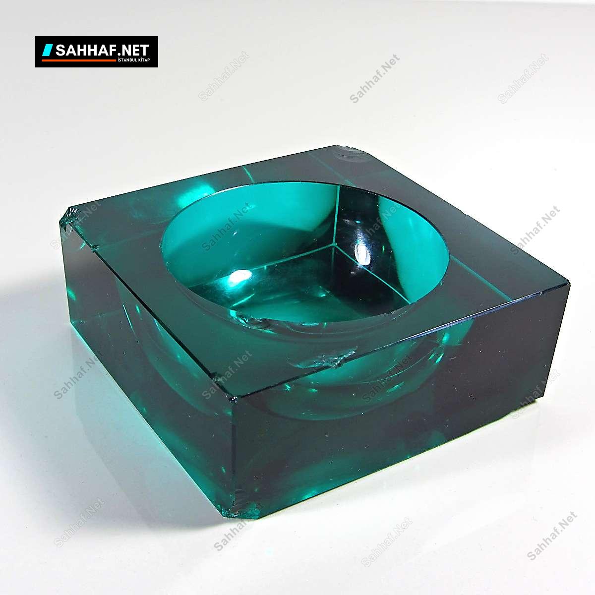 Yeşil Kristal Murano Küllük 3 Yeşil Kristal Murano Küllük - Görsel 3