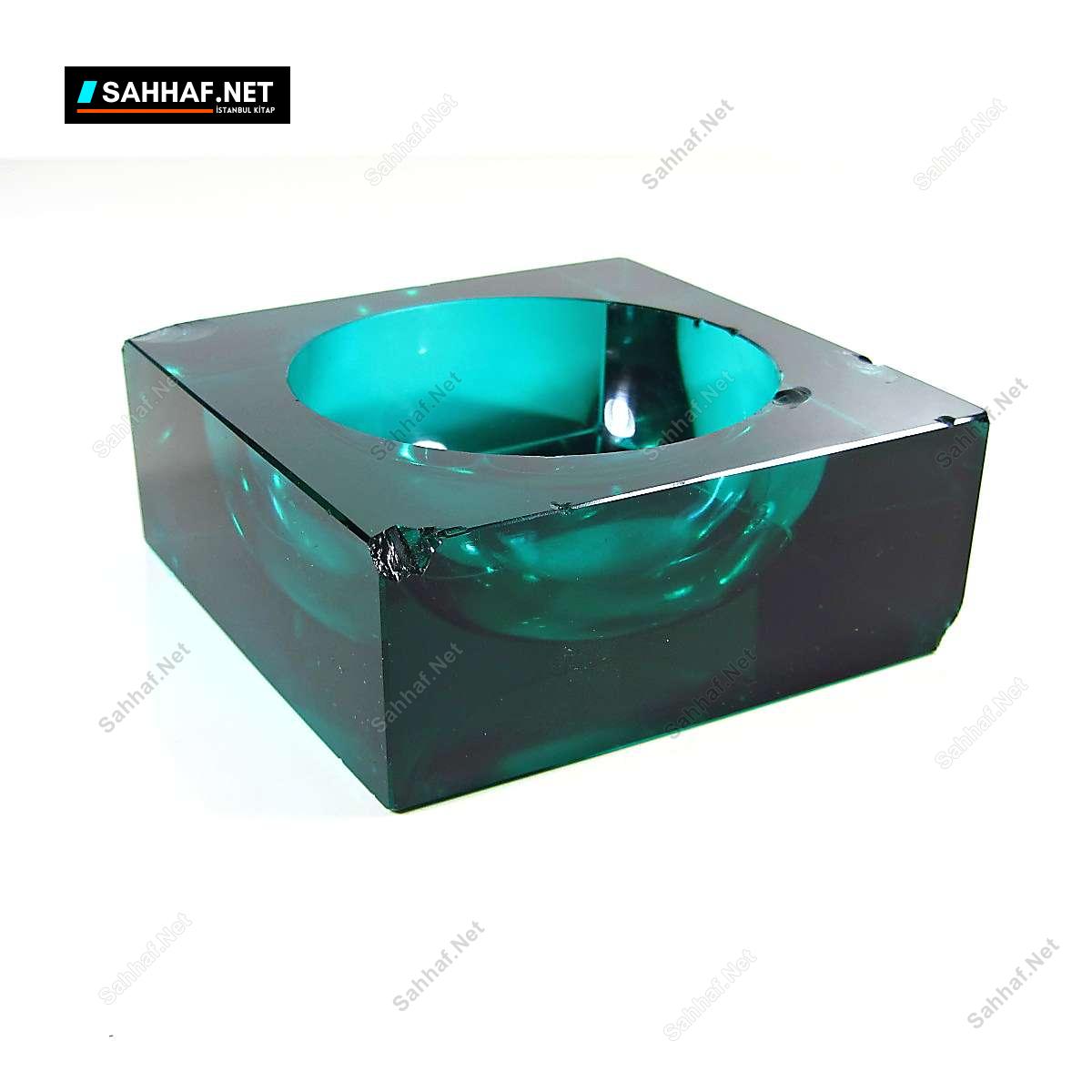 Yeşil Kristal Murano Küllük 2 Yeşil Kristal Murano Küllük - Görsel 2