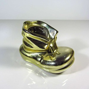 Altın Renkli Porselen Küllük