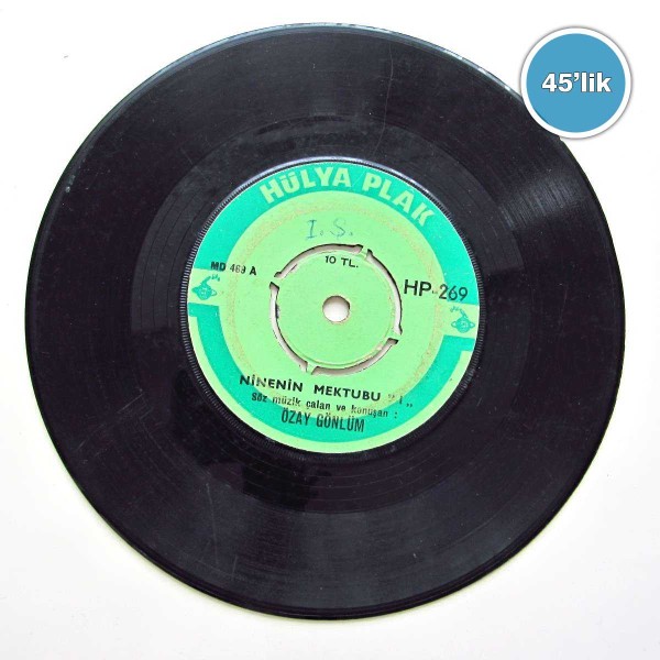 ÖZAY GÖNLÜM – Ninenin Mektubu – Çözdeal Mustali – 45lik Plak