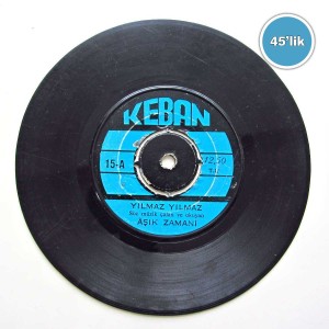 AŞIK ZAMANİ - Yılmaz Yılmaz - Ağlamak Yok Dosto - 45lik Plak