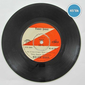 TANER ŞENER - Kışlada Bahar - Nerdesin - 45lik Plak