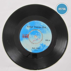 YILKUT TEZCAN ORK. - Şeyh Şamil - Tavas Zeybeği - 45lik Plak