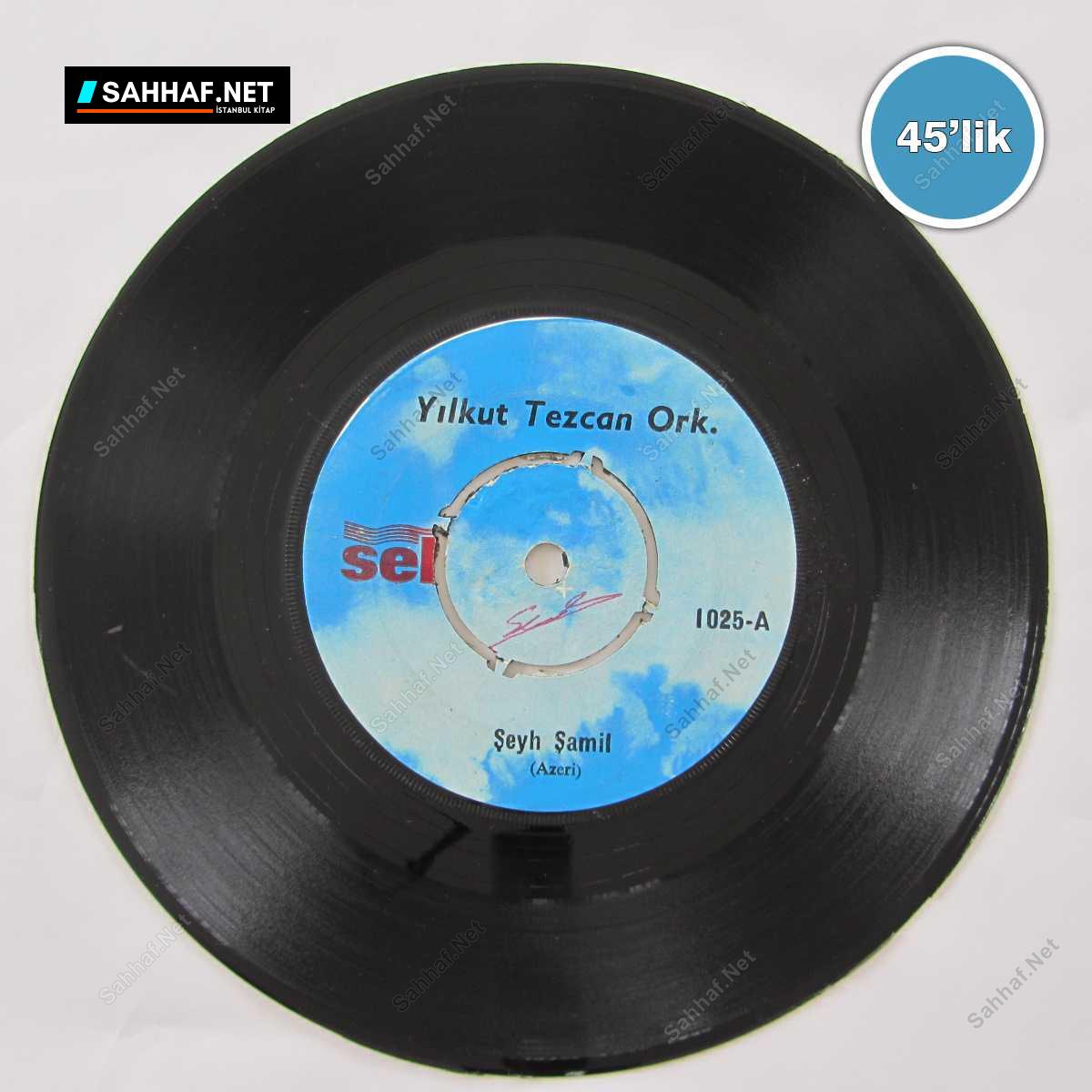 YILKUT TEZCAN ORK. - Şeyh Şamil - Tavas Zeybeği - 45lik Plak 1 YILKUT TEZCAN ORK. - Şeyh Şamil - Tavas Zeybeği - 45lik Plak