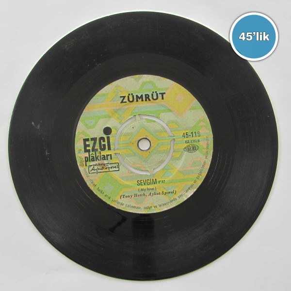 ZÜMRÜT – Dönüş – Sevgim – 45lik Plak