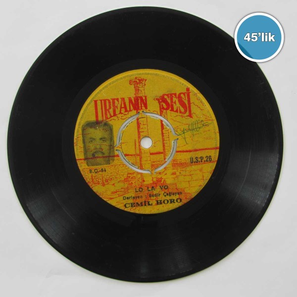 CEMİL HORO – Kürtçe Plak – Lo La Vo – Lo La Vo’nun Devamı – 45lik Plak