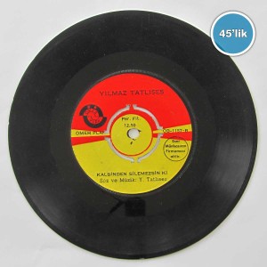 YILMAZ TATLISES - Talihim Yar Olmadı - Kalbinden Silemezsin ki - 45lik Plak
