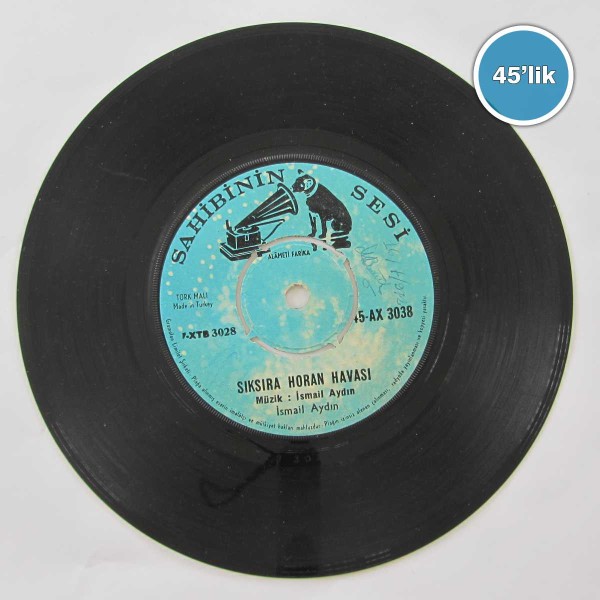 İSMAİL AYDIN - Kara Tavuk Tepeli - Sıksara Horan Havası - 45lik Plak 42 İSMAİL AYDIN – Kara Tavuk Tepeli – Sıksara Horan Havası – 45lik Plak