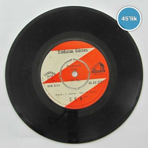 YILDIRIM GÜRSES - Anlamadın Aşkımı - Sen - 45lik Plak