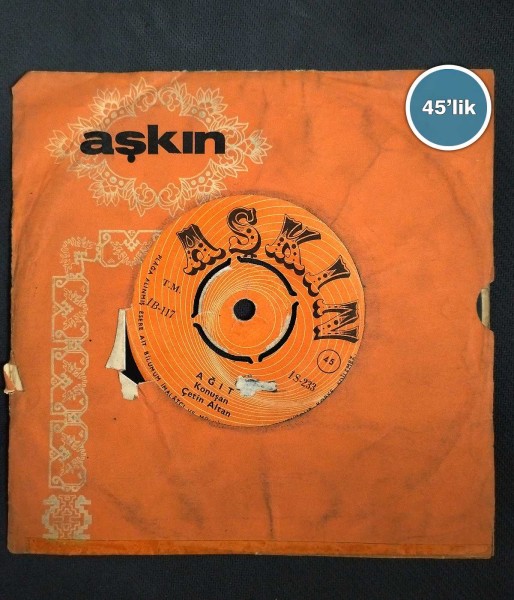 ÇETİN ALTAN – Ağıt – Eğlenin Yavrularım – 45lik Plak